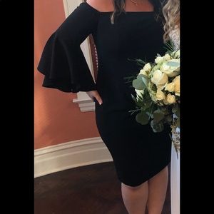 Off shoulder Calvin Klein dress